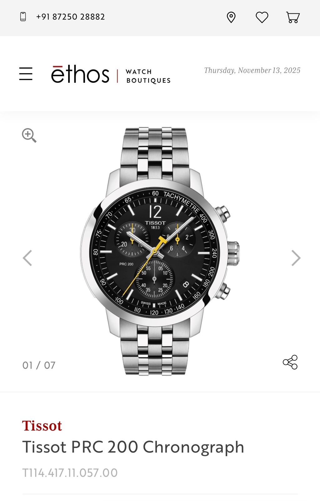 Tissot PRC Edition  T classic  1853